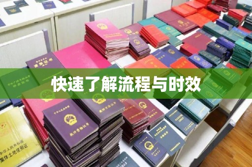 复兴快速了解流程与时效