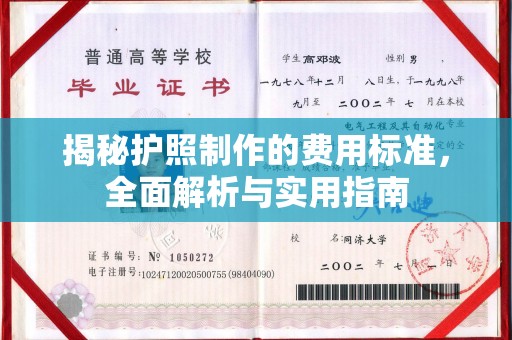 复兴揭秘护照制作的费用标准，全面解析与实用指南