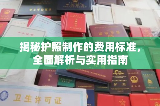 复兴揭秘护照制作的费用标准，全面解析与实用指南