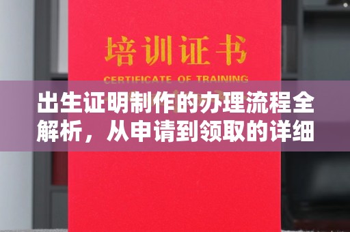 复兴出生证明制作的办理流程全解析，从申请到领取的详细指南